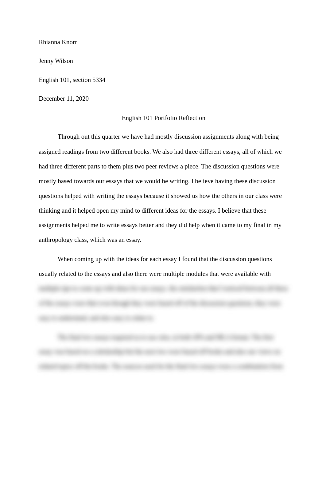 Portfolio Reflection Essay--English 101--Rhianna Knorr.docx_d3qby43djf6_page1