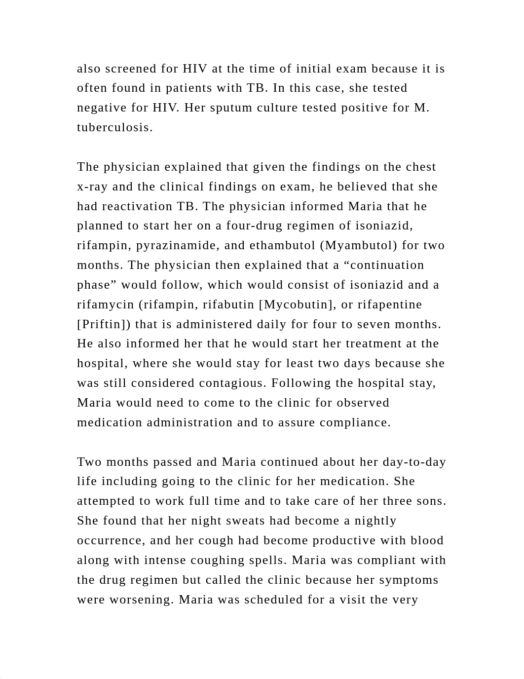 Case Study TBMaria is a 42-year-old single mother living in New .docx_d3qcmgjmans_page3