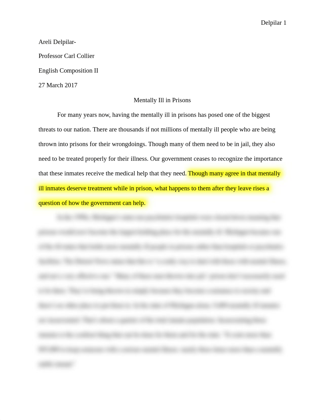 MENTALLY ILL IN PRISONS ESSAY.docx_d3qscl251td_page1