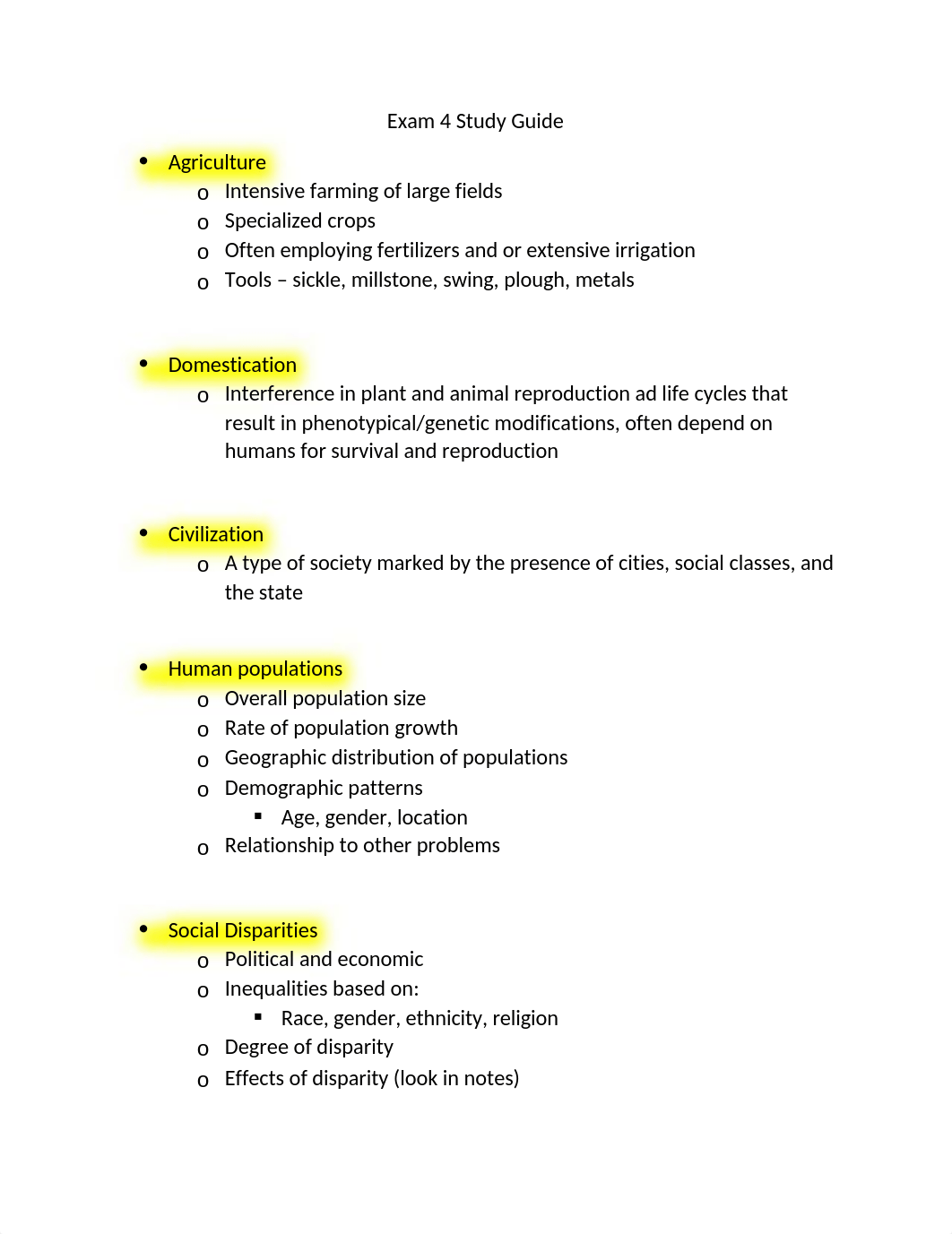 Exam 4 Study Guide.docx_d3qshjygtp8_page1