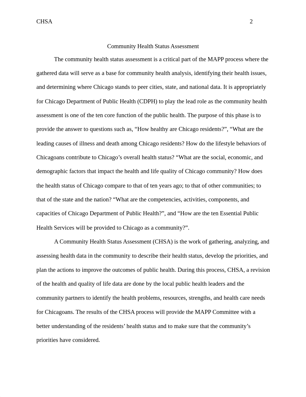 week 3 assignment 1 Community Health Status Assessment (CHSA).docx_d3qx3shpzml_page2