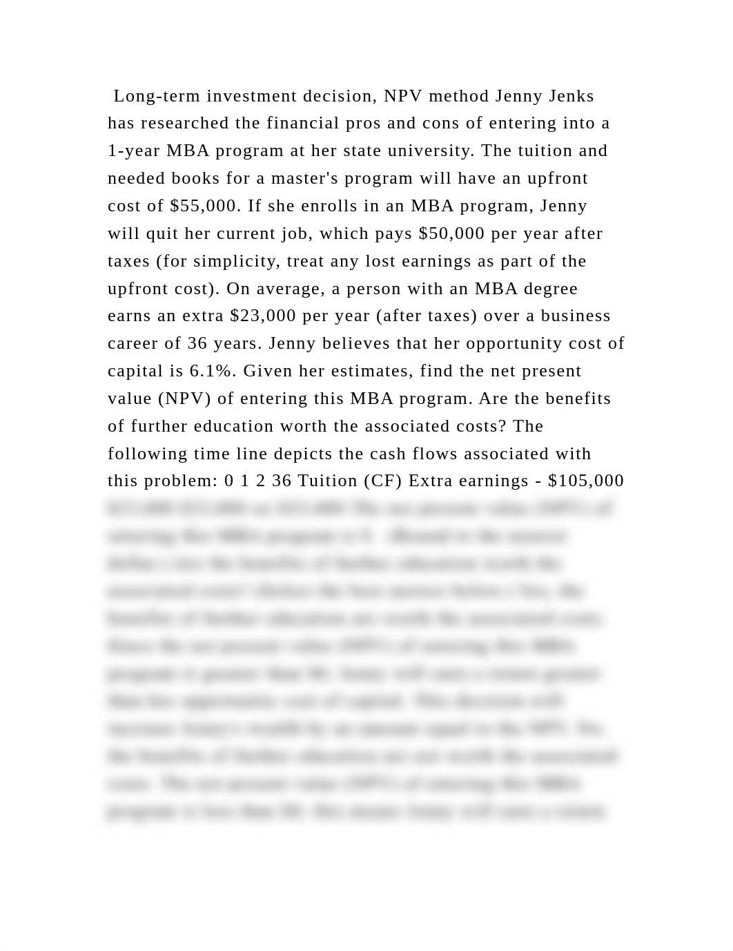 Long-term investment decision, NPV method Jenny Jenks has researched .docx_d3qybbc99p0_page2
