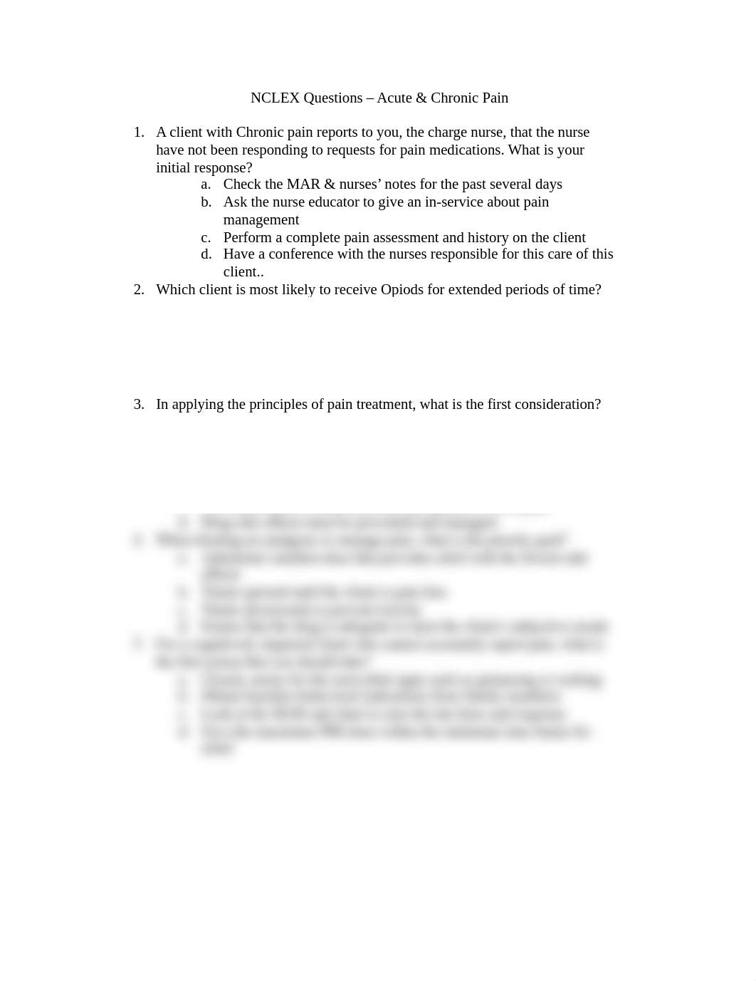 Questions - ACUTECHRONIC Pain.docx_d3r9708vtjo_page1