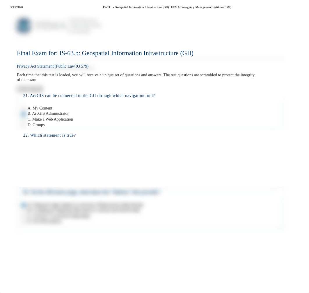 IS-63.b - Geospatial Information Infrastructure (GII) _ FEMA Emergency Management Institute (EMI) 3._d3rbdgzxobk_page1