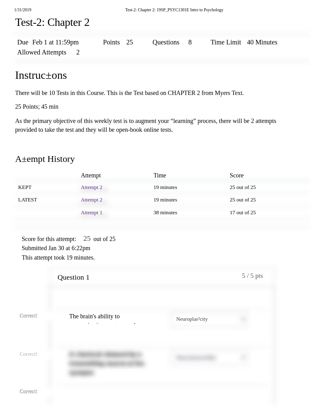 Test-2_ Chapter 2_ 19SP_PSYC1301E Intro to Psychology.pdf_d3rgfisgc80_page1