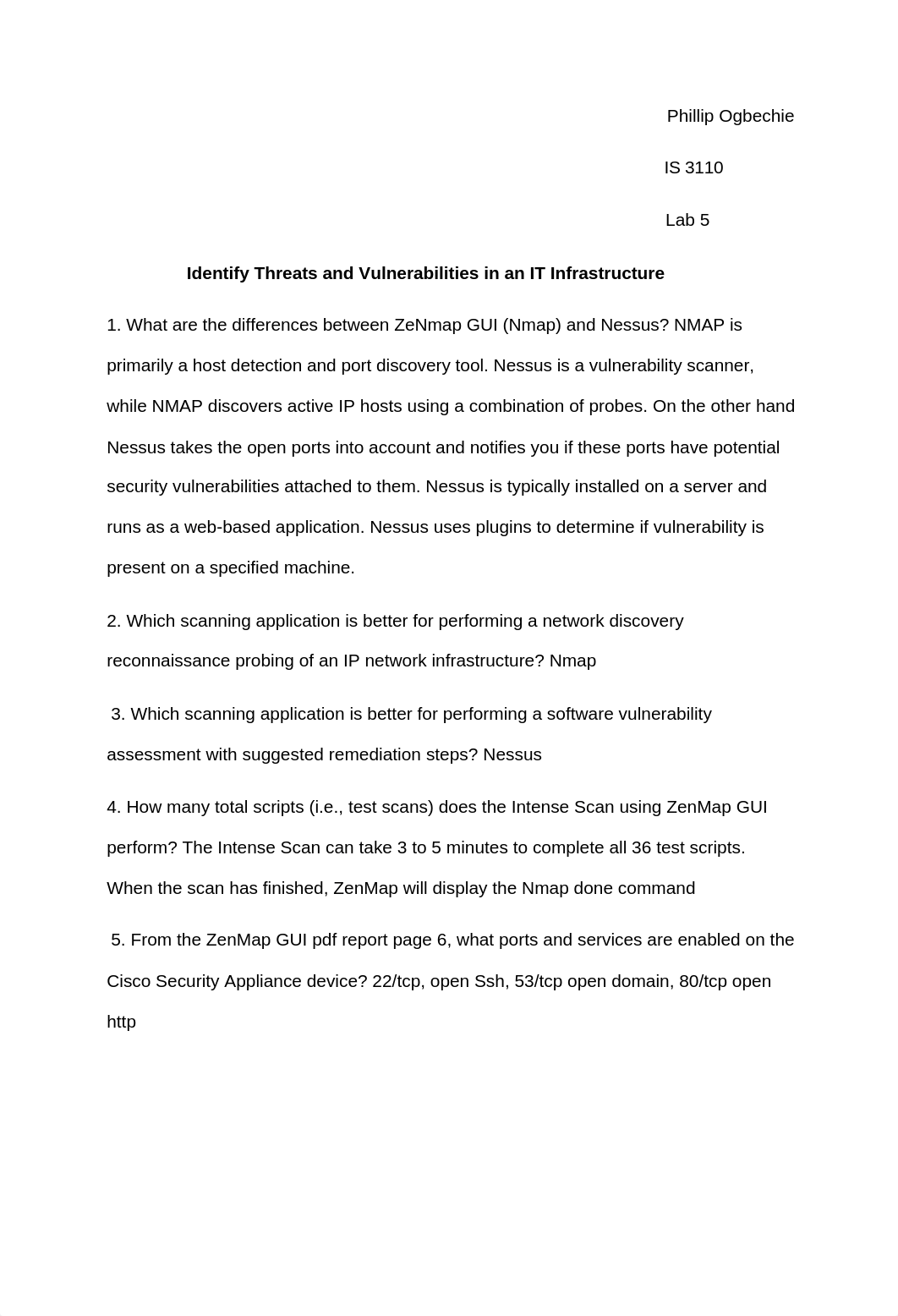 Lab 5 Identify Threats and Vulnerabilities in an IT Infrastructure_d3rn7xo28ey_page1