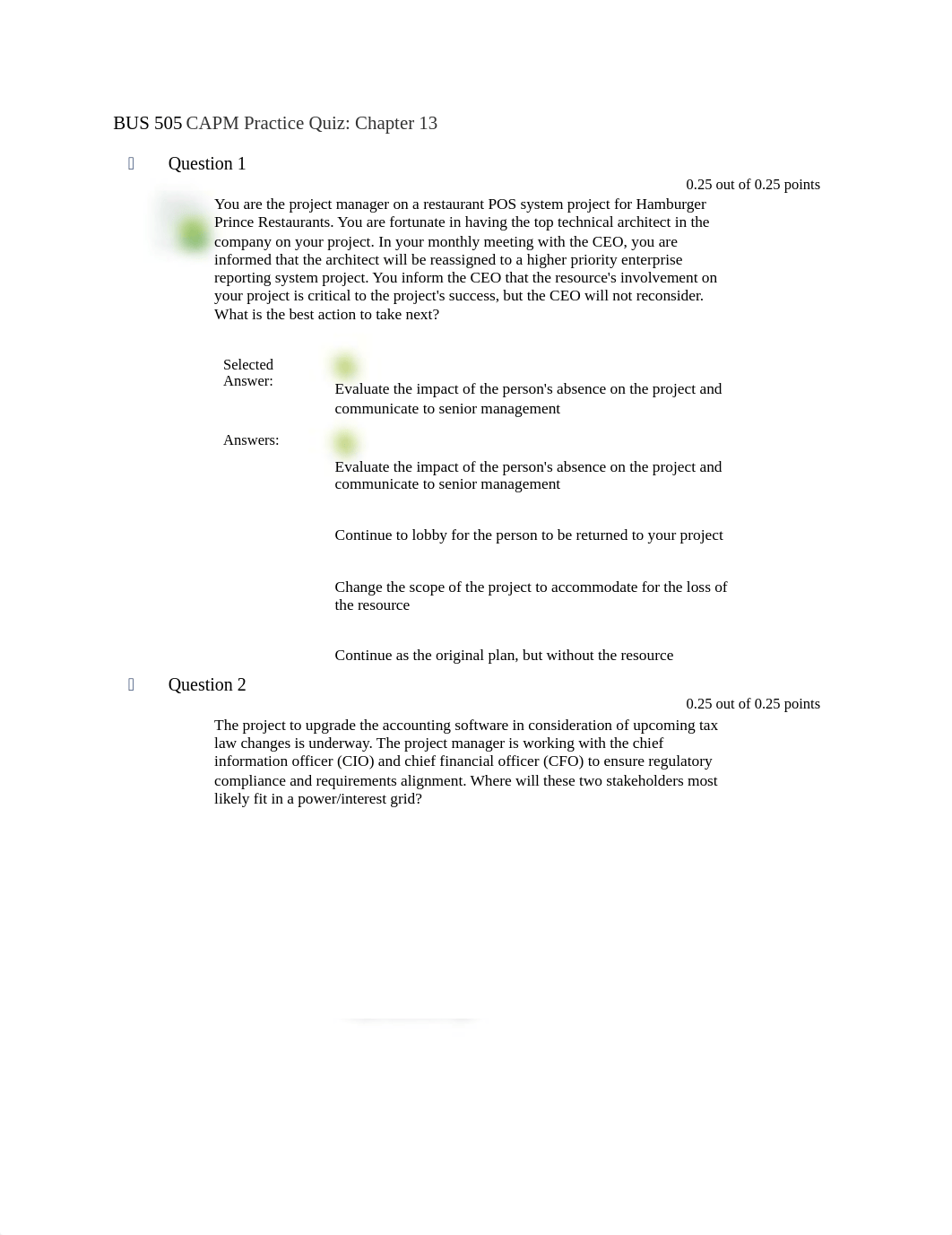 BUS 505 CAPM Practice Quiz Chapter 13.docx_d3s2m8bfbum_page1