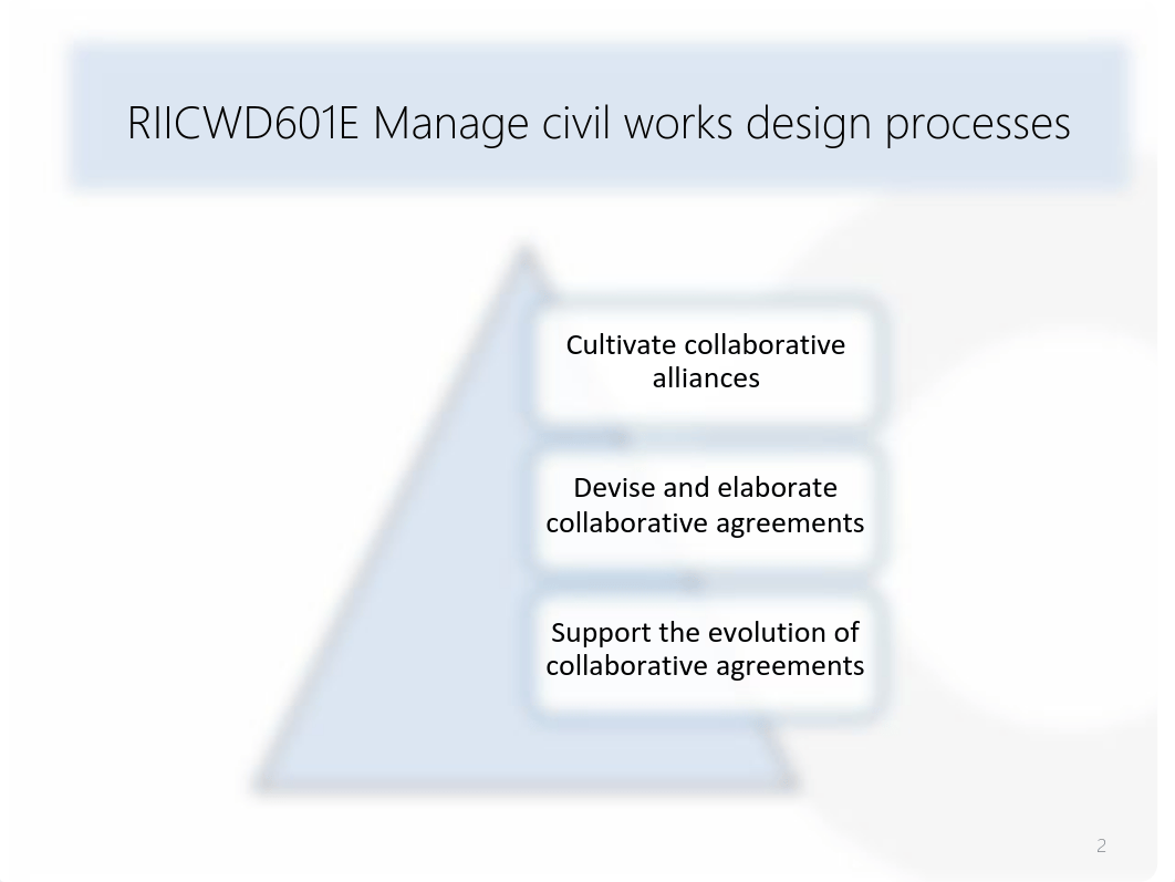 PowerPoint PresentationsRIICWD601E Manage civil works design processes -PPT.pdf_d3sf4u7p5jb_page2