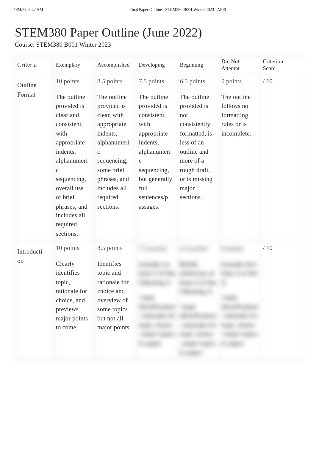 Final Paper Outline - STEM380 B001 Winter 2023 - APEI.pdf_d3sf6w8ggwl_page1