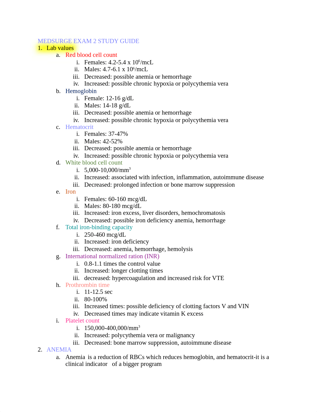 MEDSURGE EXAM 2 STUDY GUIDE.docx_d3st340bvgl_page1