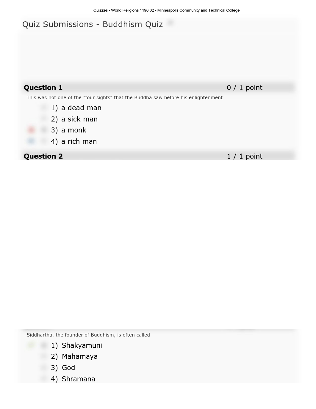 Quizzes - World Religions 1190 02 - Buddhism Quiz-2_d3t0lepifsf_page1