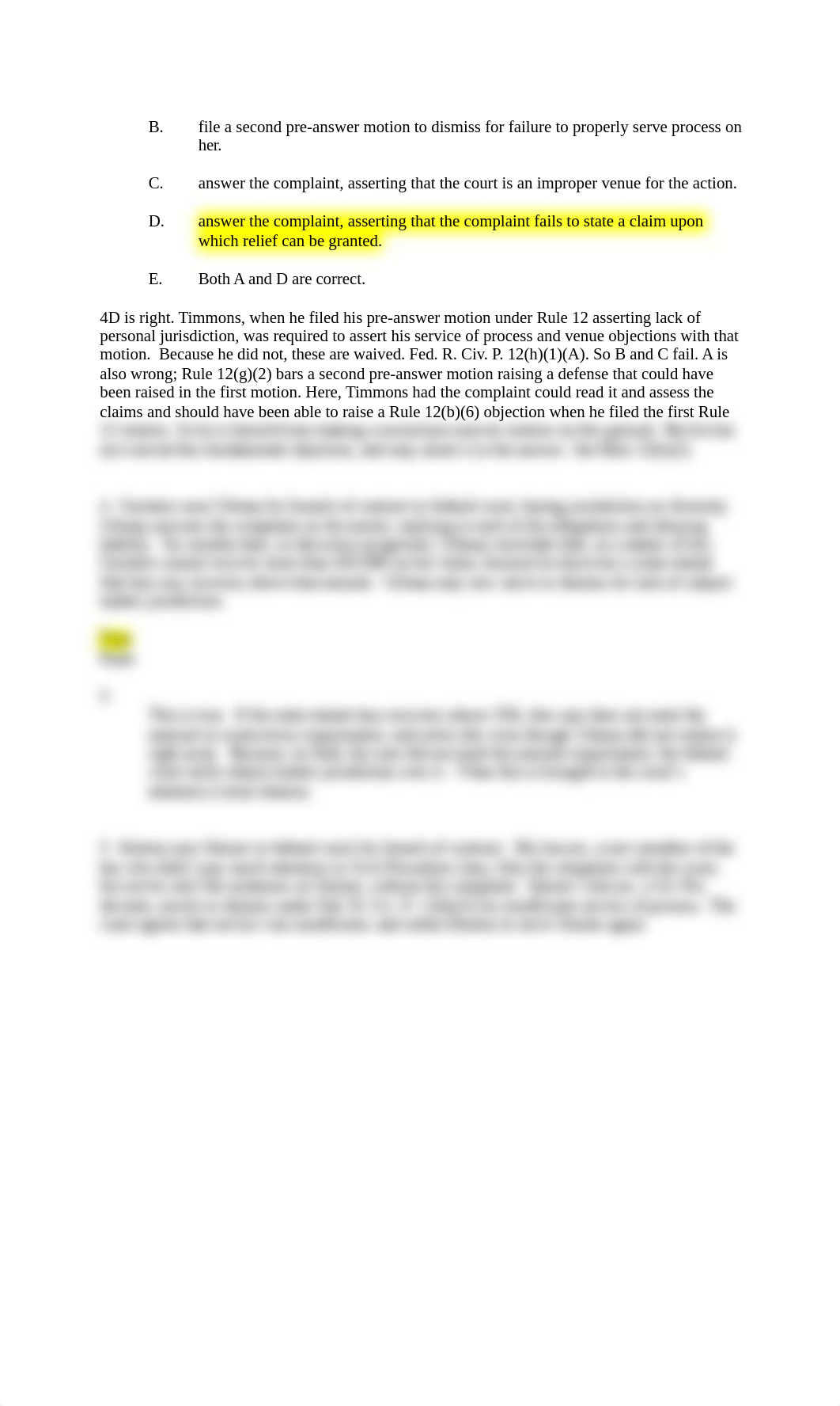 Quiz on Rule 12 Pleading and Amendments 2019 w analysis.docx_d3t8t93dxvj_page2