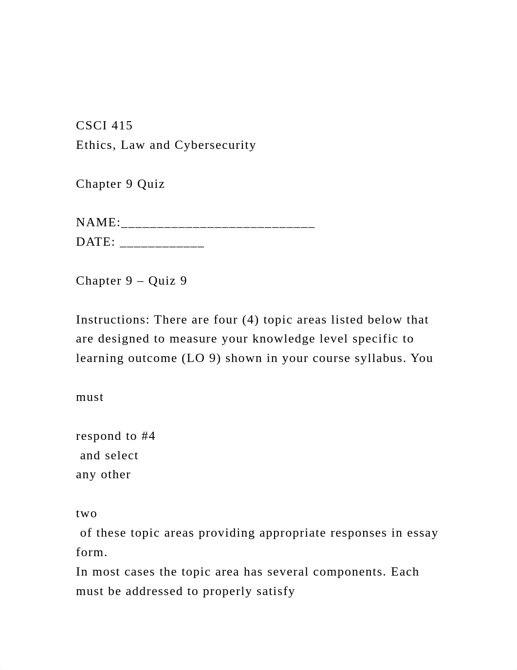 CSCI 415 Ethics, Law and CybersecurityChapter 9 QuizNA.docx_d3tagr4z129_page2