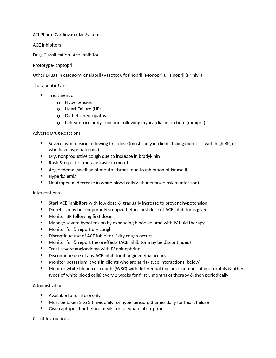 ATI Pharm Cardiovascular System notes.docx_d3tawkx9ogi_page1