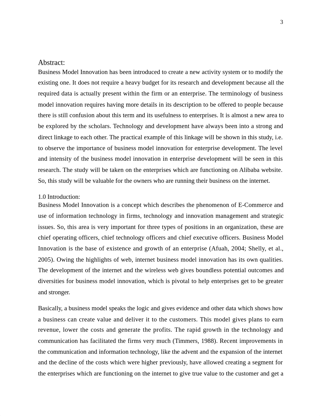 Discuss the Importance of Business Model Innovation for Enterprise Development-Proposal_d3tftj0ccea_page3