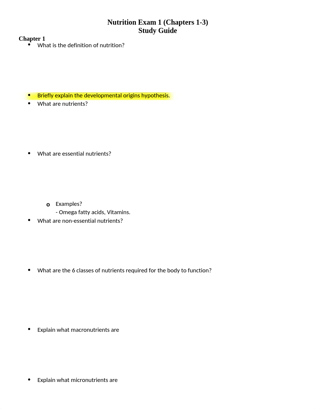 Nutrition Exam 1 Study Guide.docx_d3tfzuwngni_page1