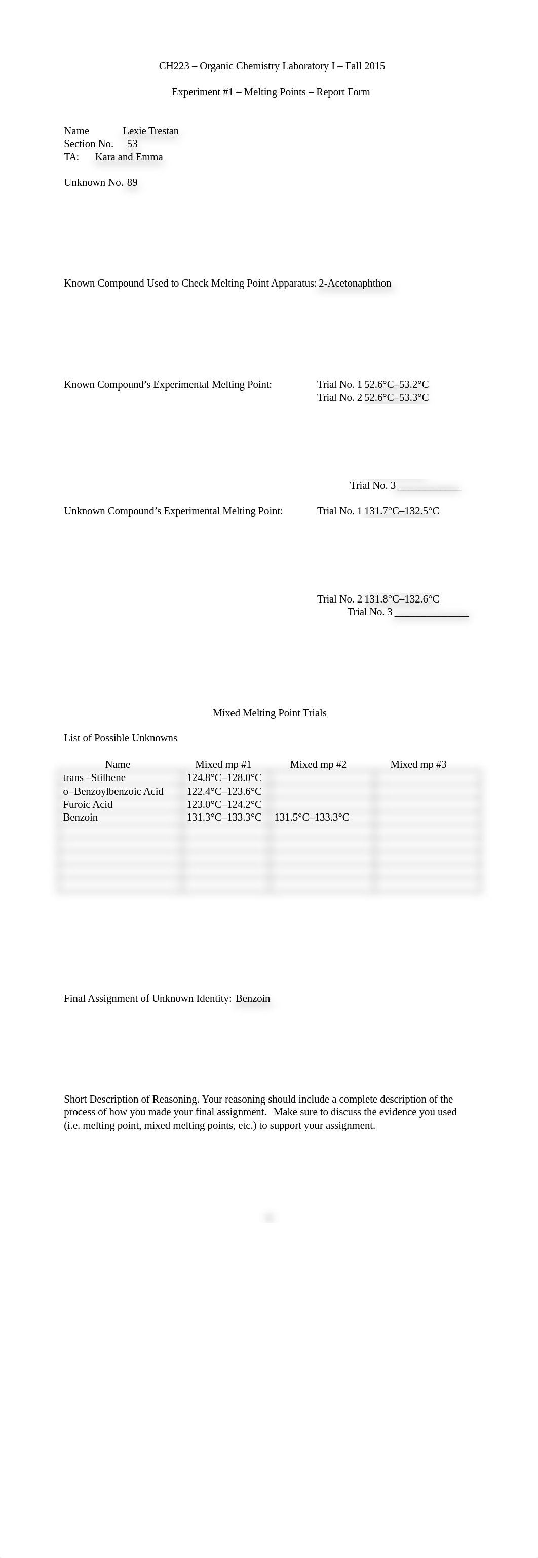 O. Chem Lab Report #1_d3tn5j078wu_page1