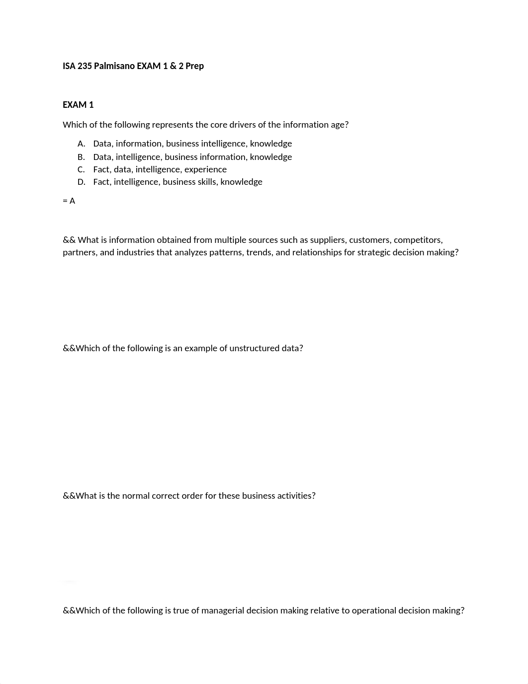 ISA 235 Exam 1 & 2 Prep.docx_d3ttg9uzpzq_page1