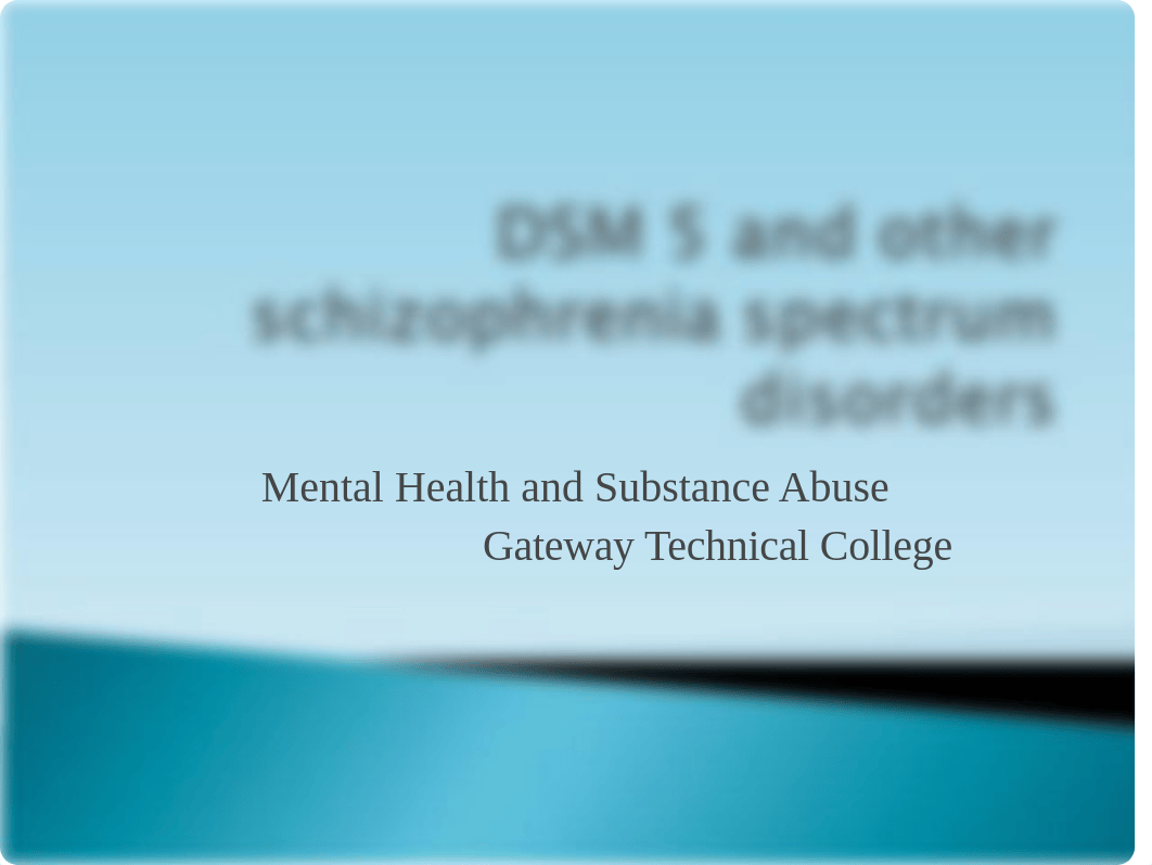 DSM 5 and other schizophrenia spectrum disorders_d3tv2qetezy_page1