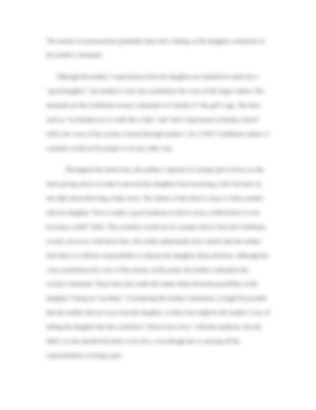 Analysis of Girl by Kincaid_d3u0y1727h8_page2