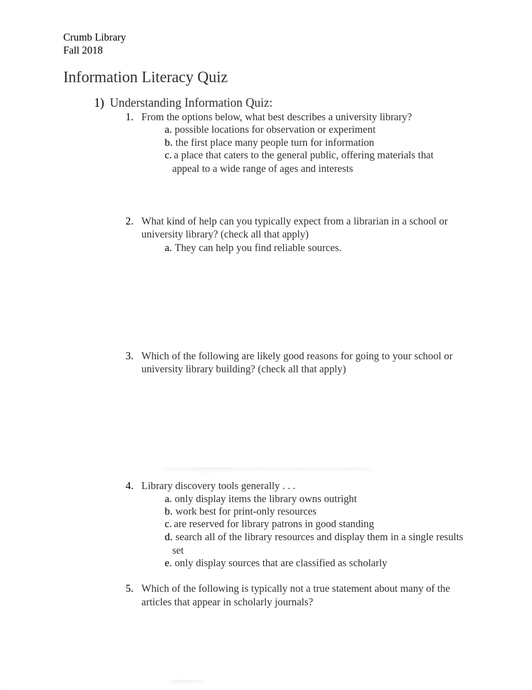 Information Literacy Self-service Quiz.docx_d3u3n3ccc4q_page1