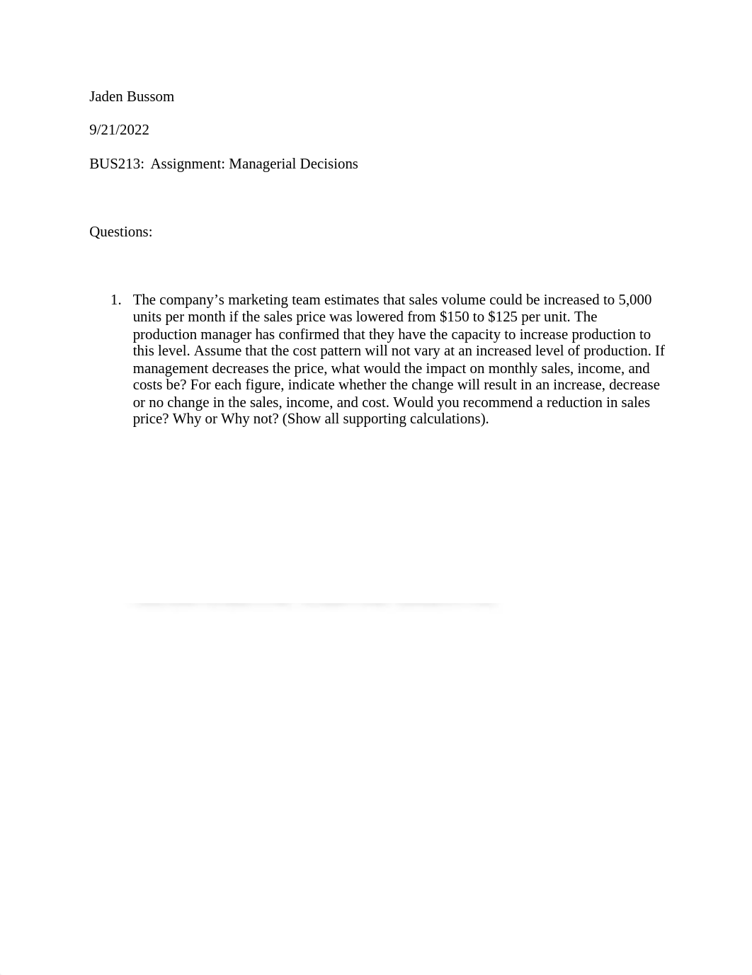 BUS213-Assignment- Managerial Decisions .docx_d3udbvjt23r_page1