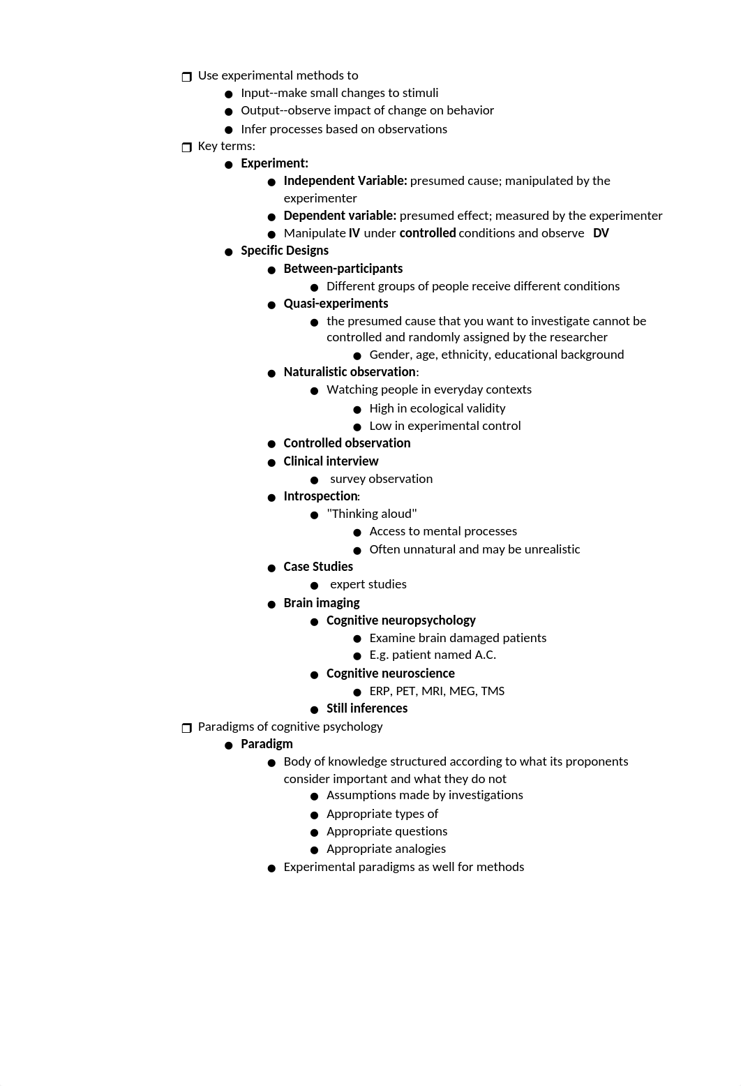 Cognitive Psychology Intro and Lecture 1.doc_d3uequopuwd_page2