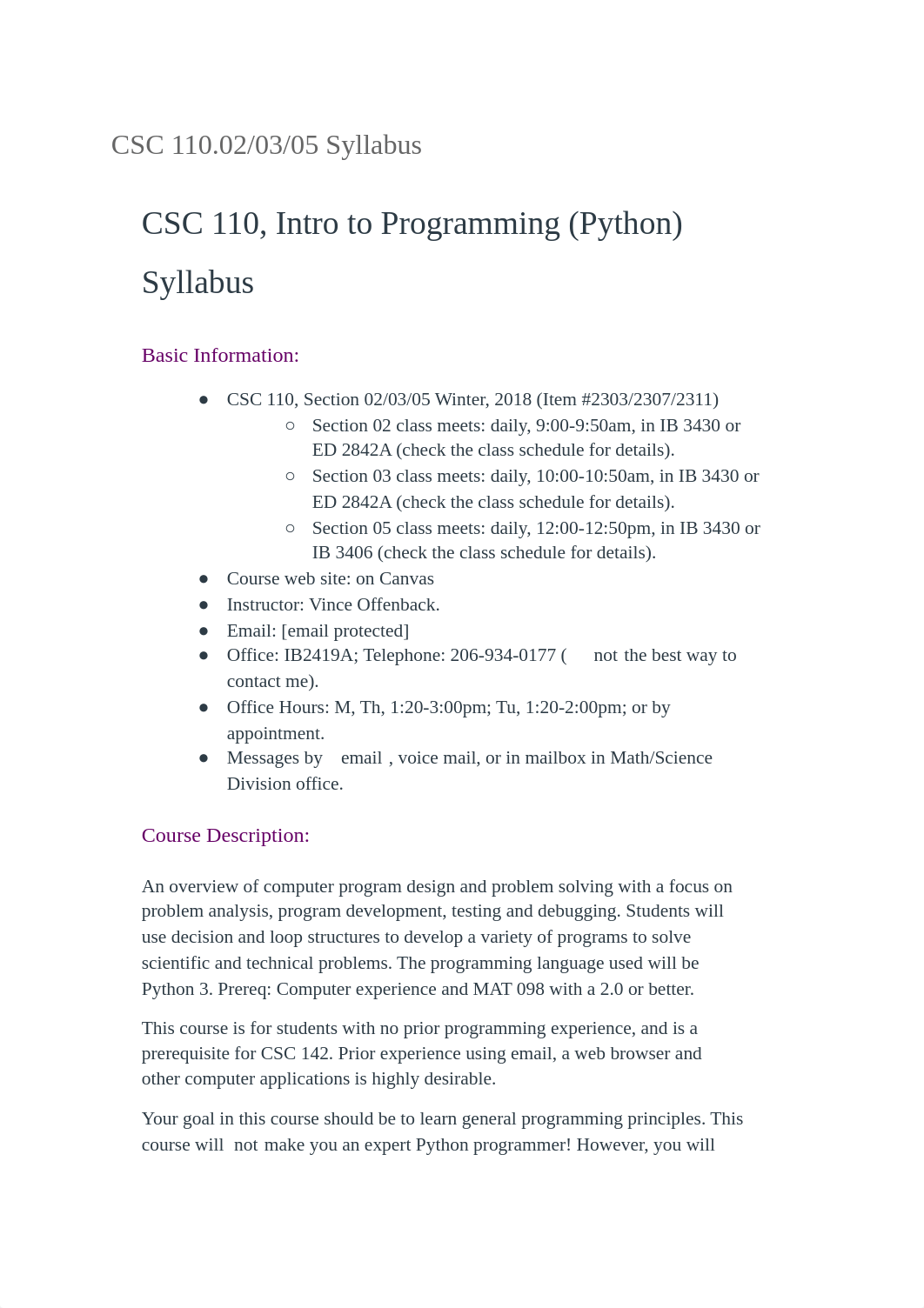 CSC110 Intro to Computer Programing winter2018.pdf_d3uk4wfg4i5_page1