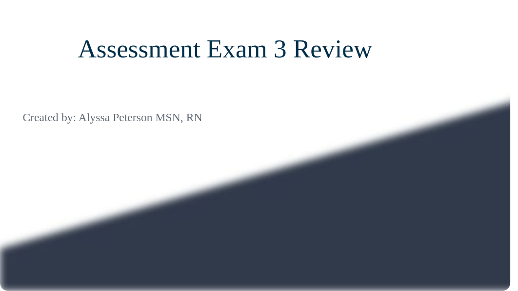 FALL 2021 Assessment Exam 3 Pretest Review updated.pdf_d3uo4ygba8y_page1