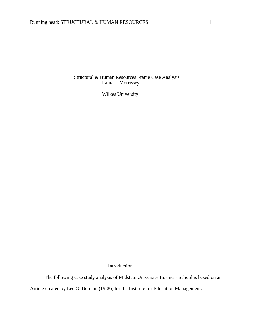 Structuraland Human Resources Case Frame Analysis.docx_d3uq5haelwo_page1