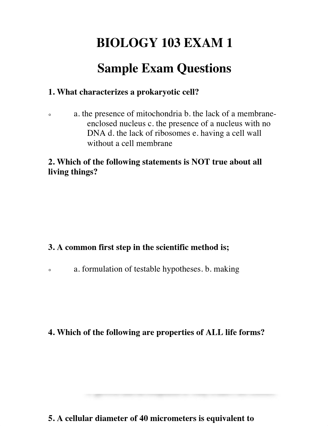 BIOLOGY 103 EXAM 1_d3uqorbd9zs_page1