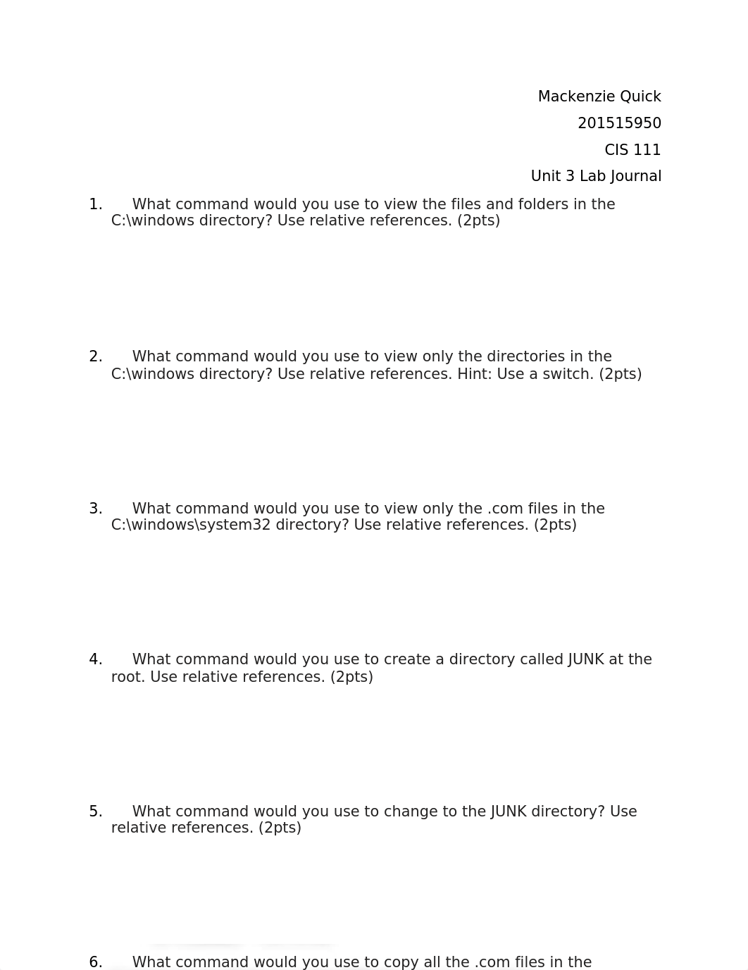 CIS 111 Unit 3 Lab Questions.docx_d3uurh8epo8_page1