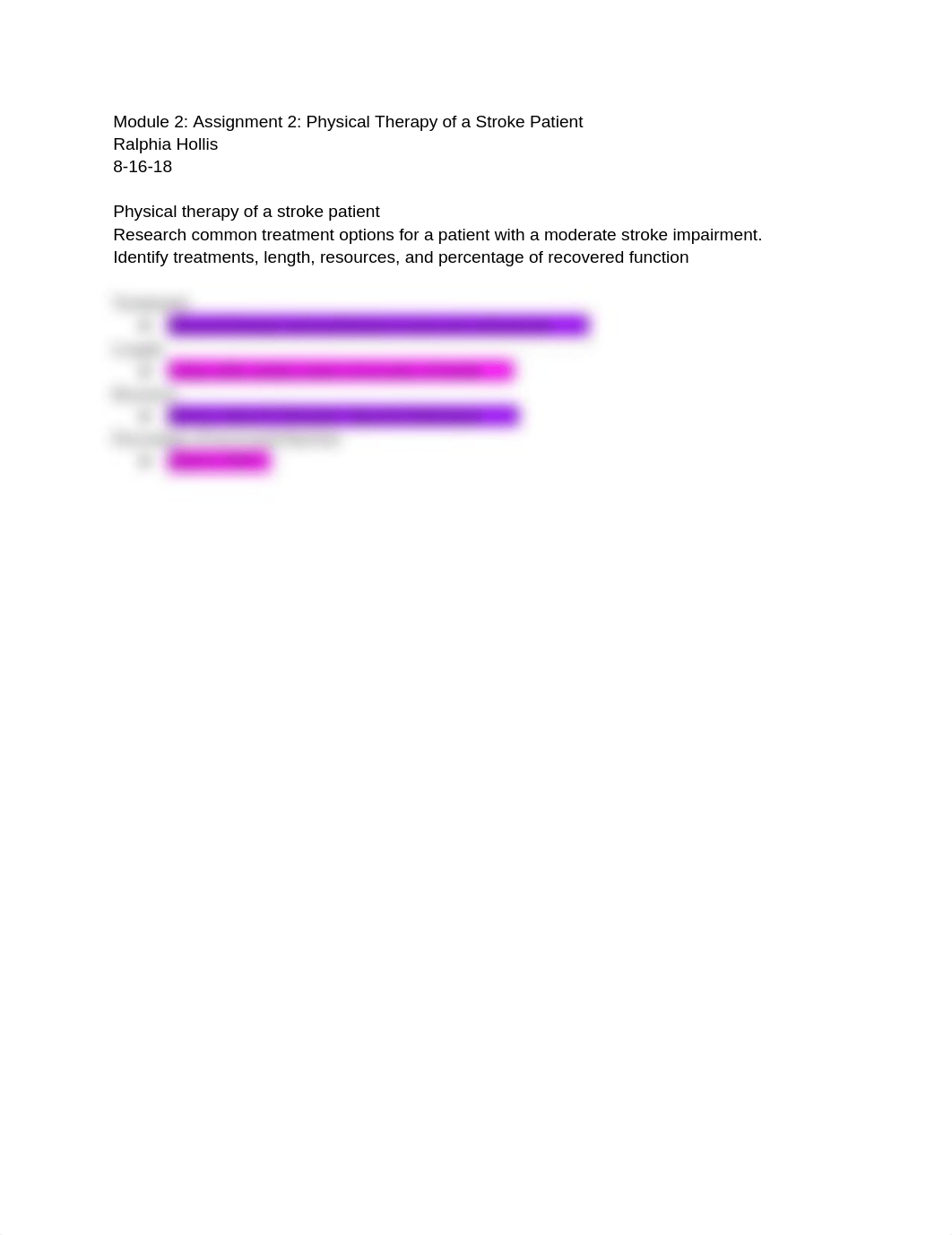 Module 2_ Assignment 2_ Physical Therapy of a Stroke Patient.docx_d3vebskuxms_page1