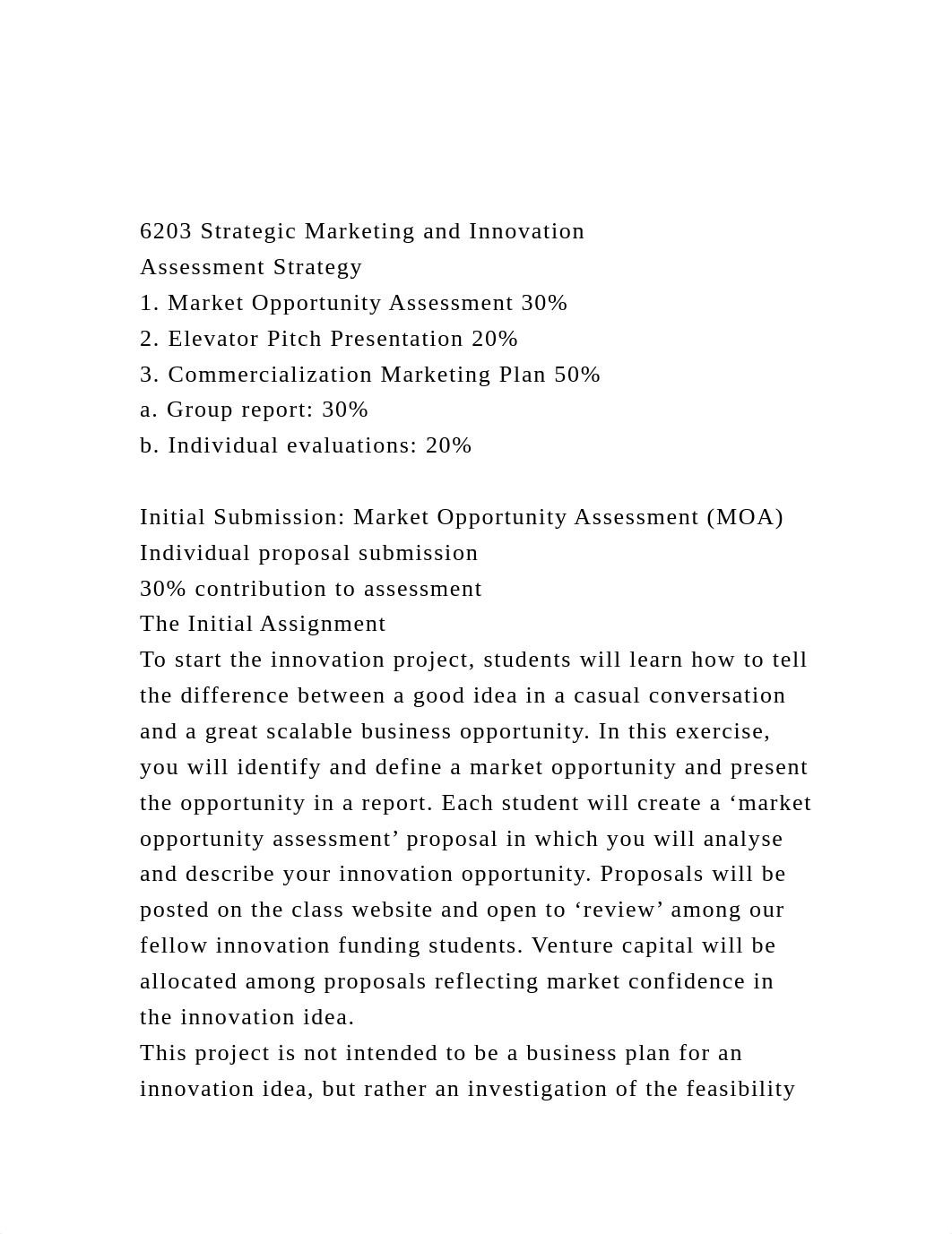 6203 Strategic Marketing and Innovation Assessment Strategy .docx_d3vhm2unz1s_page2