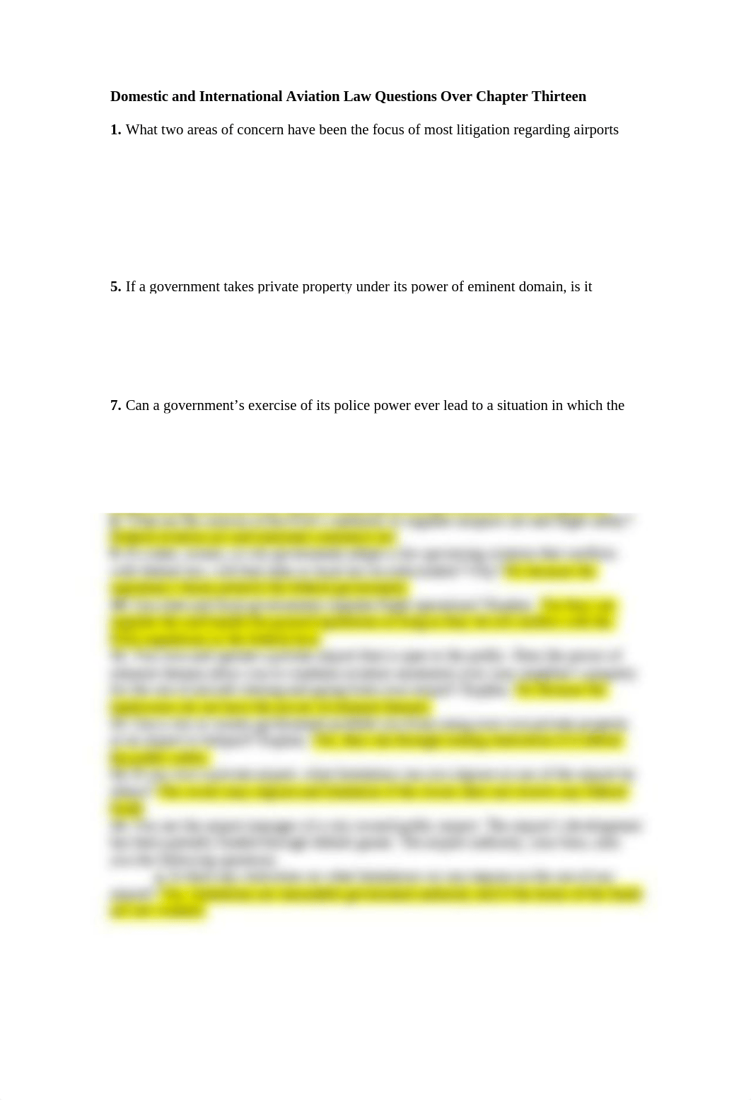 Domestic and International Aviation Law Questions Over Chapter Thirteen.doc_d3vkh239nsw_page1