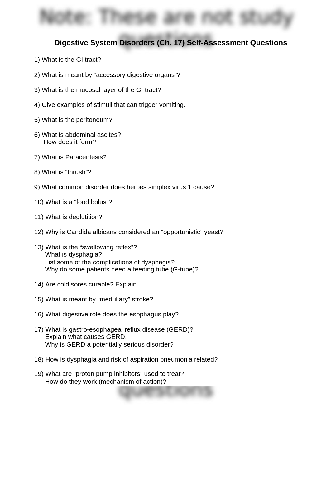 Digestive System Disorders (Ch. 17) Self-Assessment Questions.doc_d3vzei4hxjd_page1