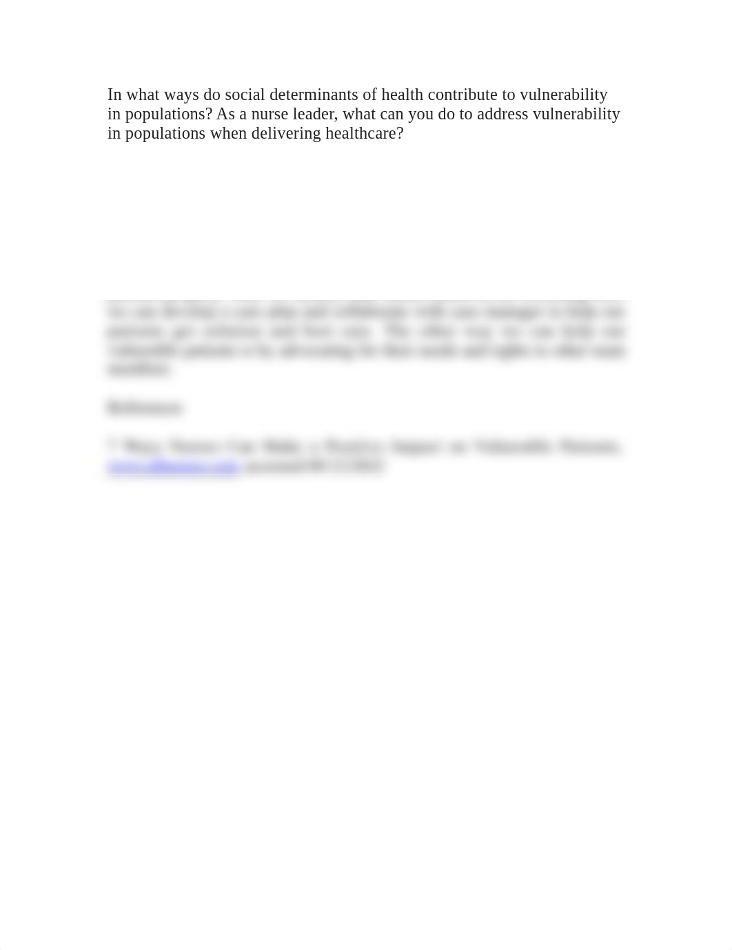 In what ways do social determinants of health contribute to vulnerability in populations.docx_d3w7r7opthb_page1