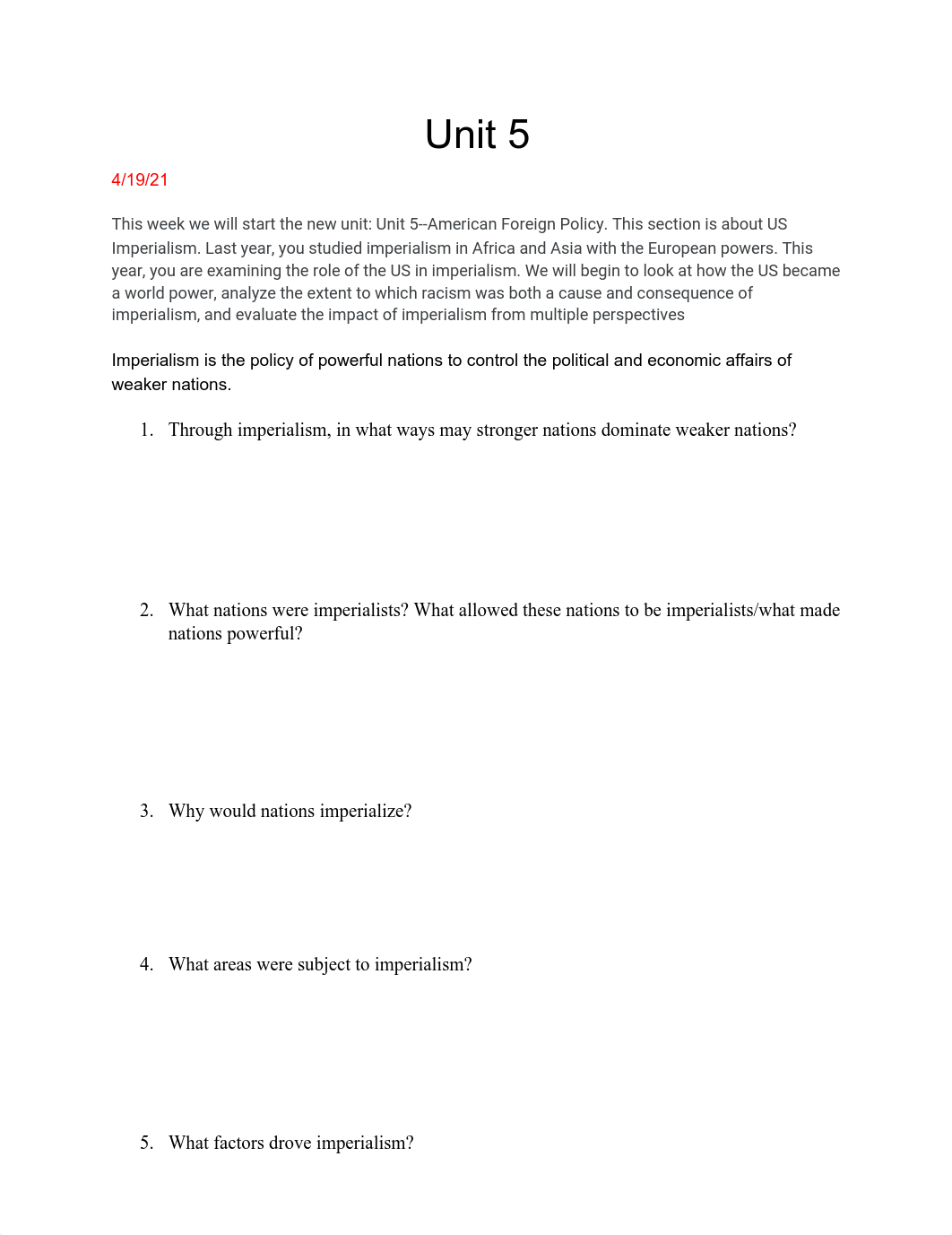 History notes unit 5 .pdf_d3w8br831qv_page1