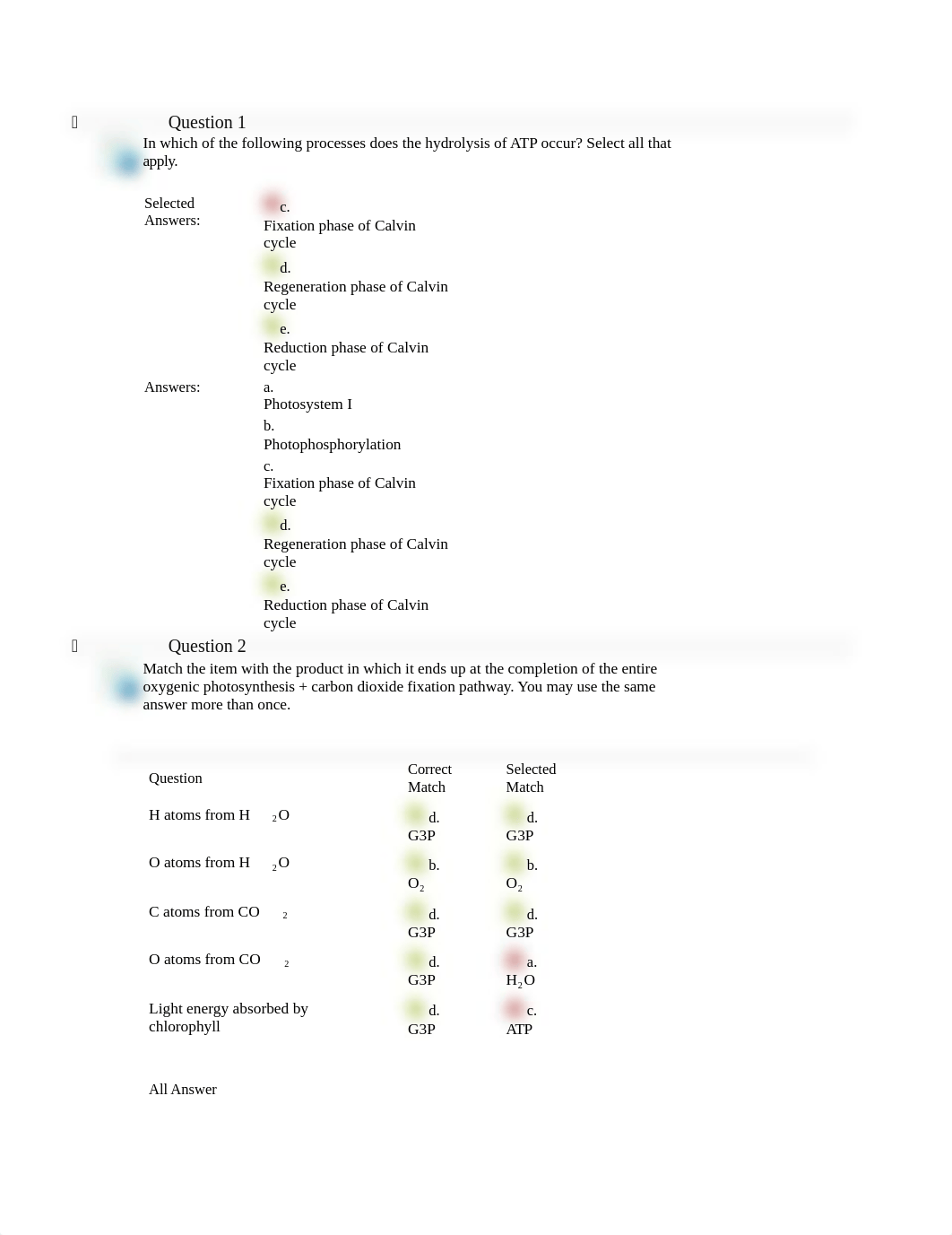 Photosynthesis and Carbon Fixation Quiz.docx_d3waxpcdl15_page1