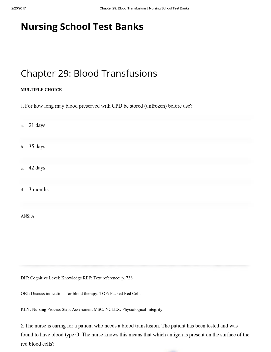 Chapter 29_ Blood Transfusions _ Nursing School Test Banks_d3wch6ie38d_page1