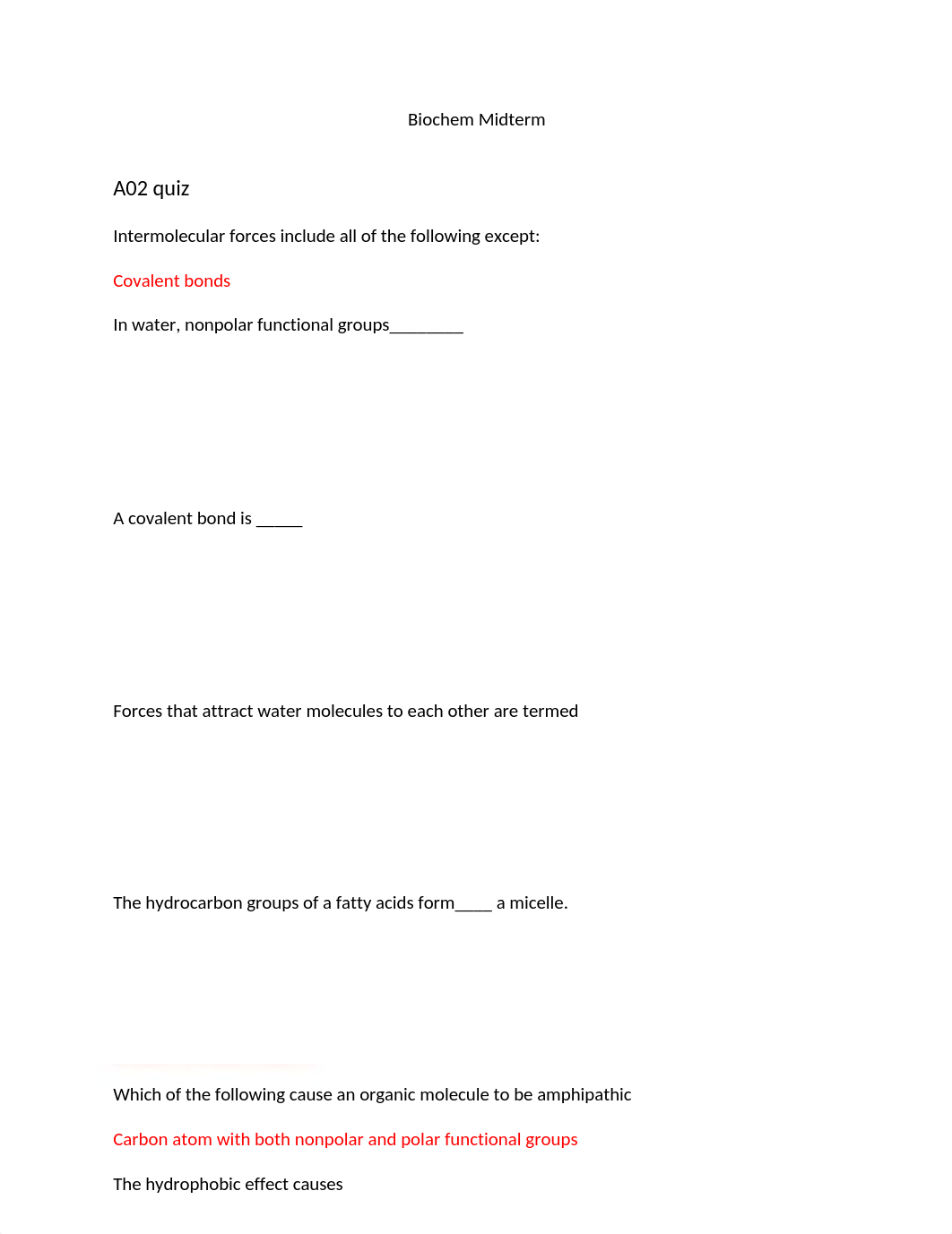 Biochem Midterm .docx_d3wh290t3y8_page1