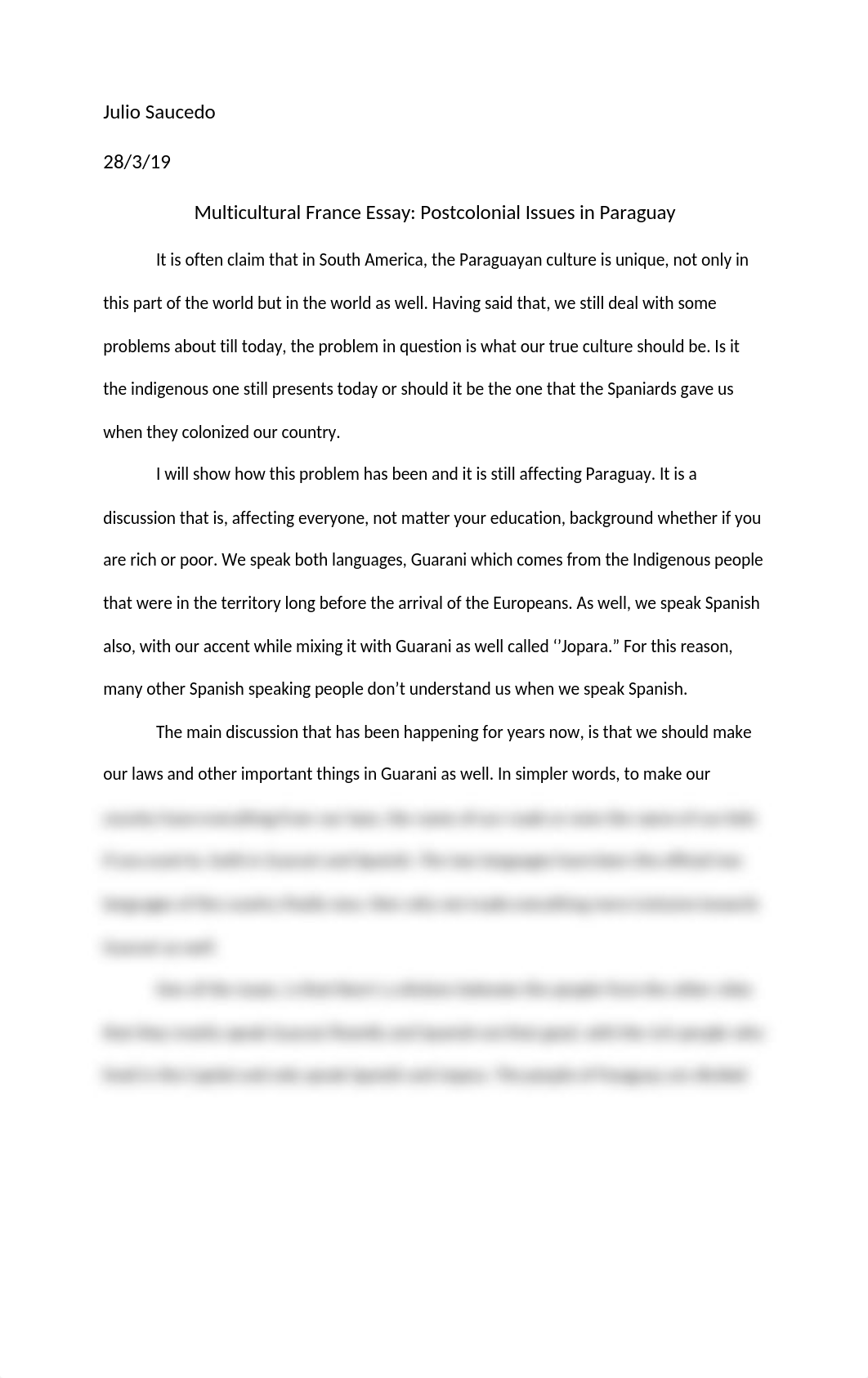 multicultural France Essay.docx_d3wj4gm4lno_page1