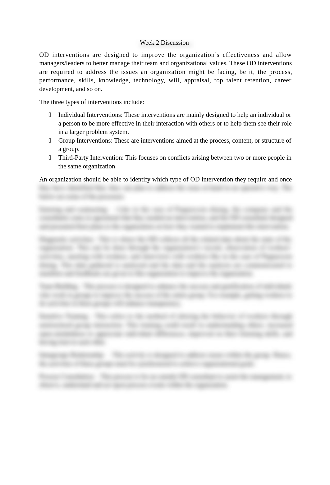 MGT 517-ORGANIZATIONAL DEVELOPMENT- Week 2 Discussion.docx_d3wyfj6vp79_page1