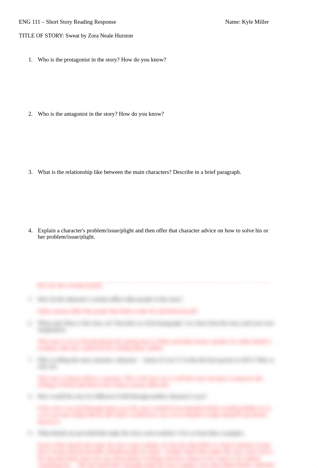 Reading Response Sweat Zora Neale Hurston.docx_d3x4fh9jynh_page1