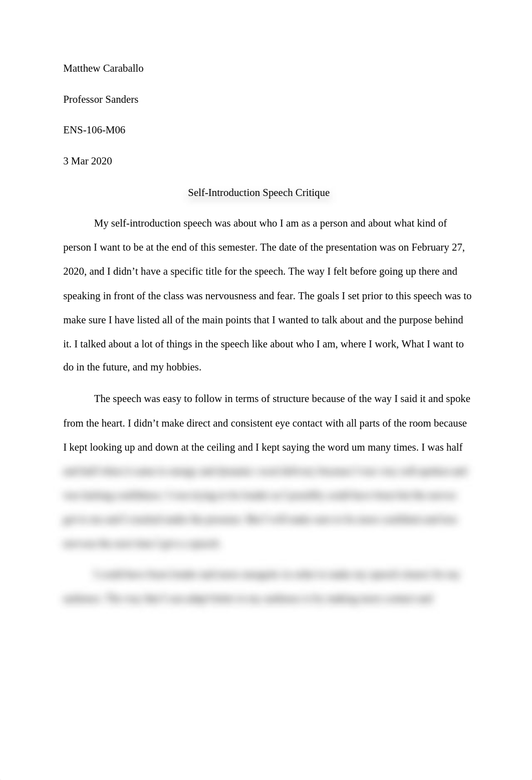 Self-Introduction Speech Critique.docx_d3x6sci462n_page1