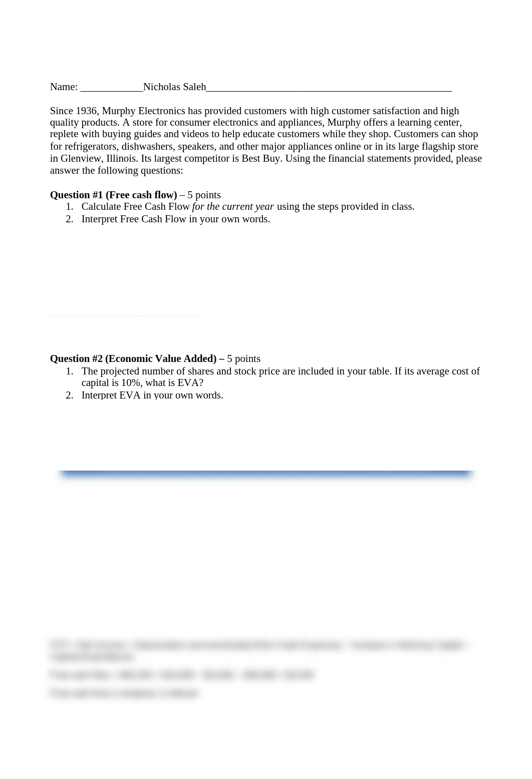 FIN 301 Exam One Fall 2019-takehome_d3x8arawjv6_page1