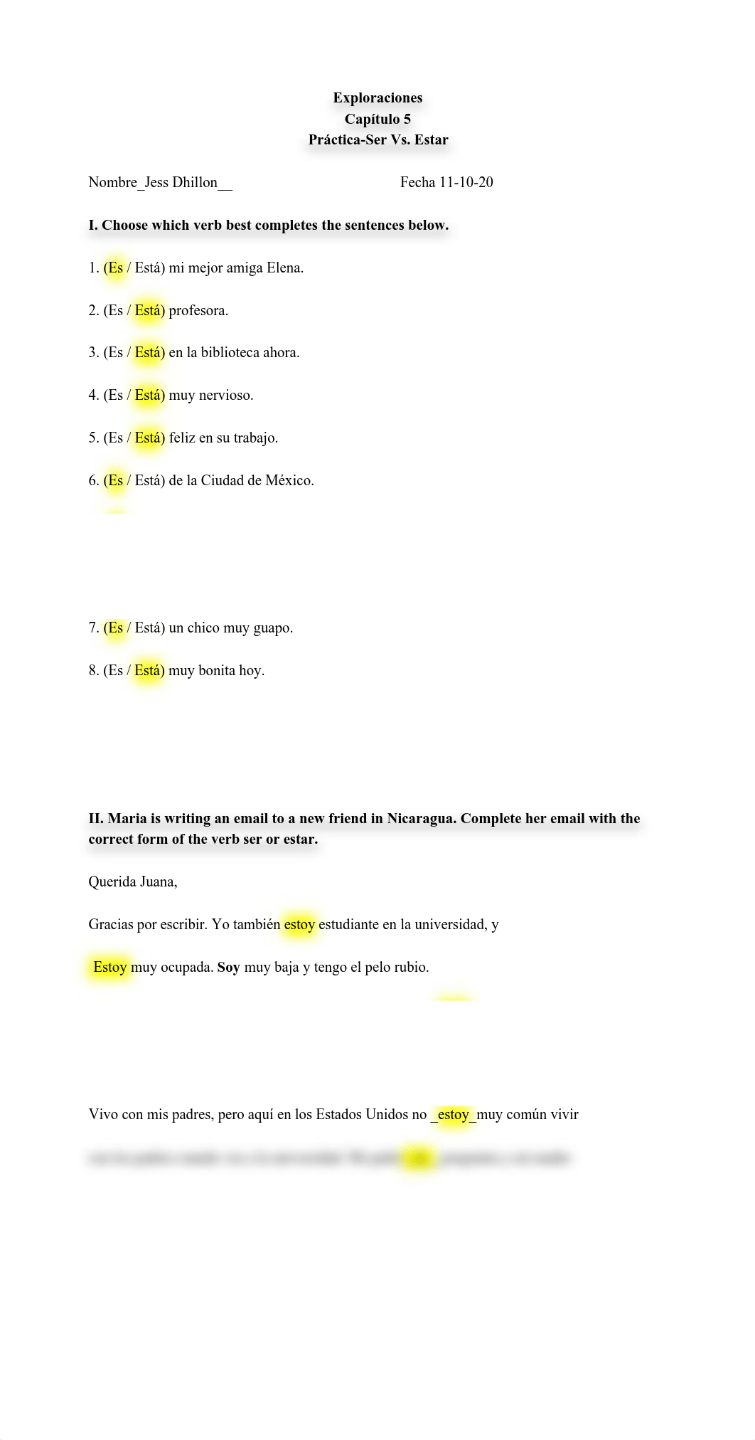 Capítulo 5 Práctica-Ser Vs. Estar.pdf_d3x8ljg9nrz_page1