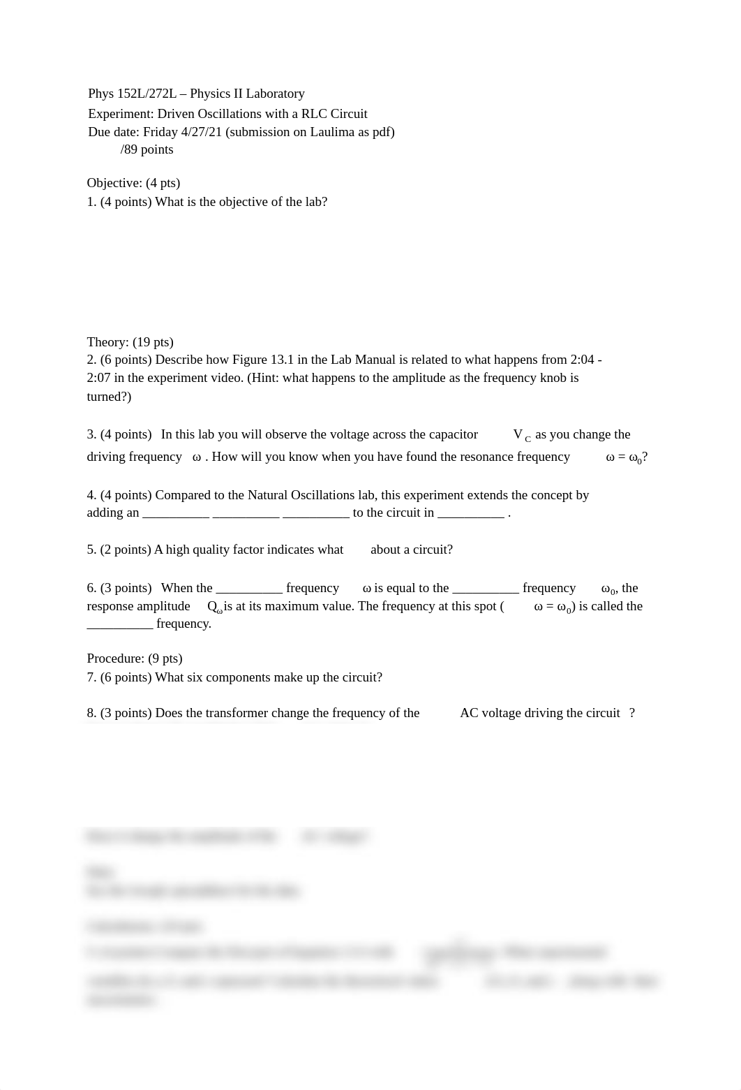 13 Driven Oscillations with a RLC Circuit Worksheet Spring 2021.pdf_d3x8shy8z0s_page1