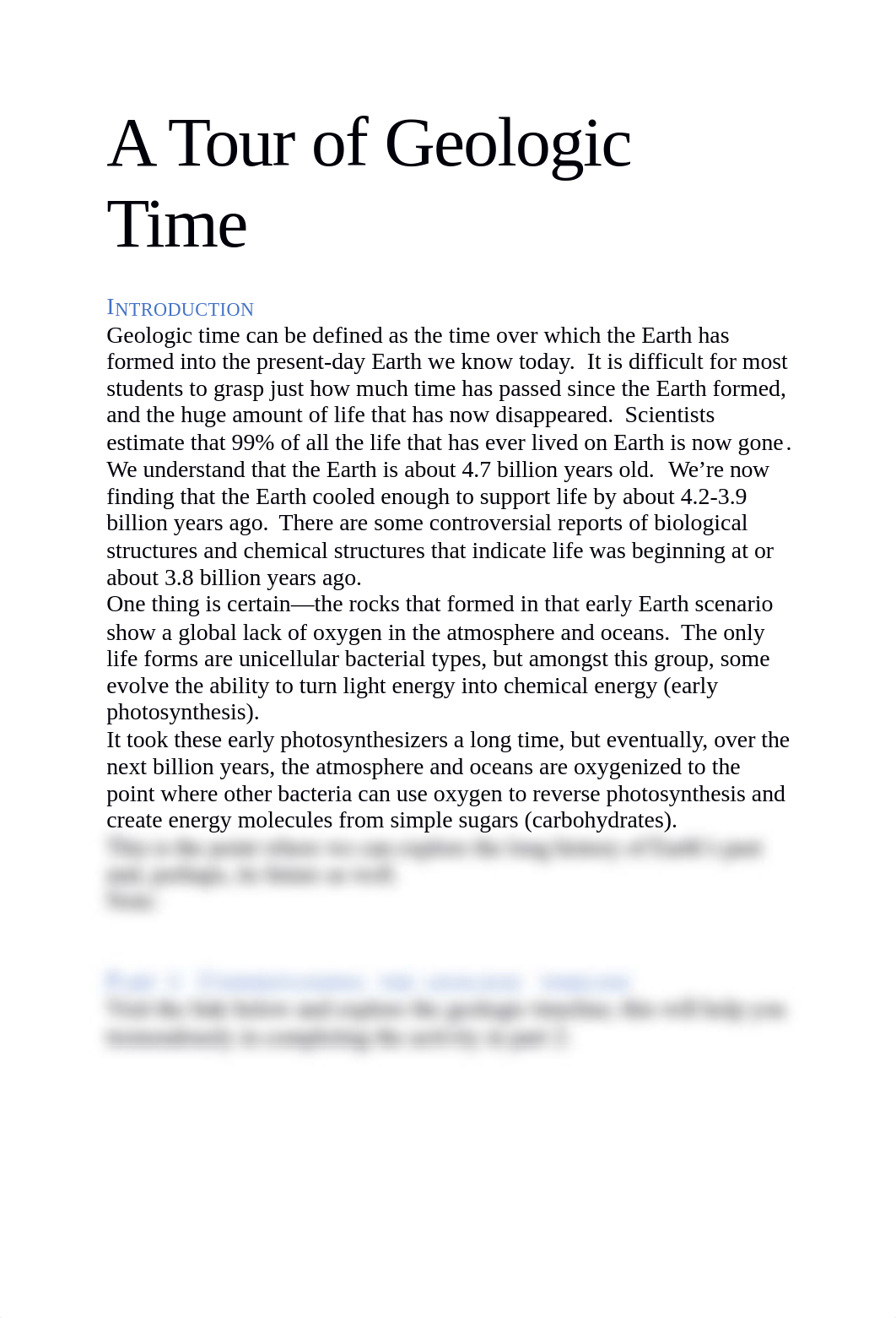 SCI 156 Integrated Science II Lab 6 A Tour of Geologic Time (1).docx_d3xg6efx1tv_page2