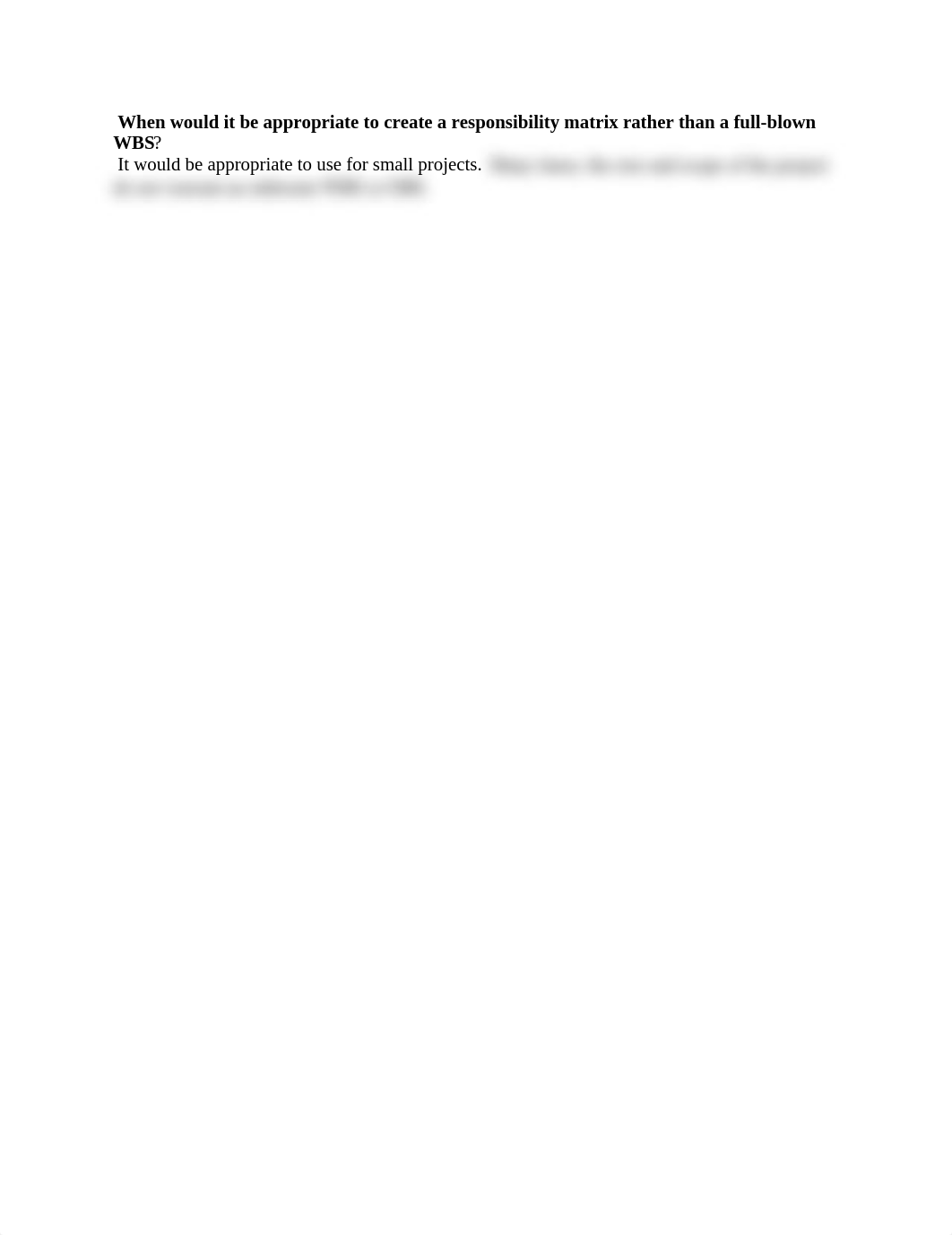 When would it be appropriate to create a responsibility matrix rather than a full_d3xmc58k7oz_page1